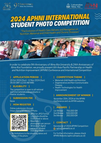 6th APHNI International Photo and Poster Competition