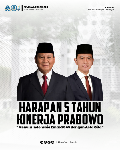 Harapan 5 Tahun Kinerja Prabowo