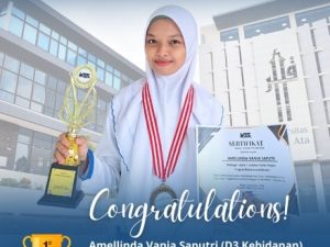 Mahasiswa D3 Kebidanan UAA Juara 1 Lomba Poster Digital Nasional 2024