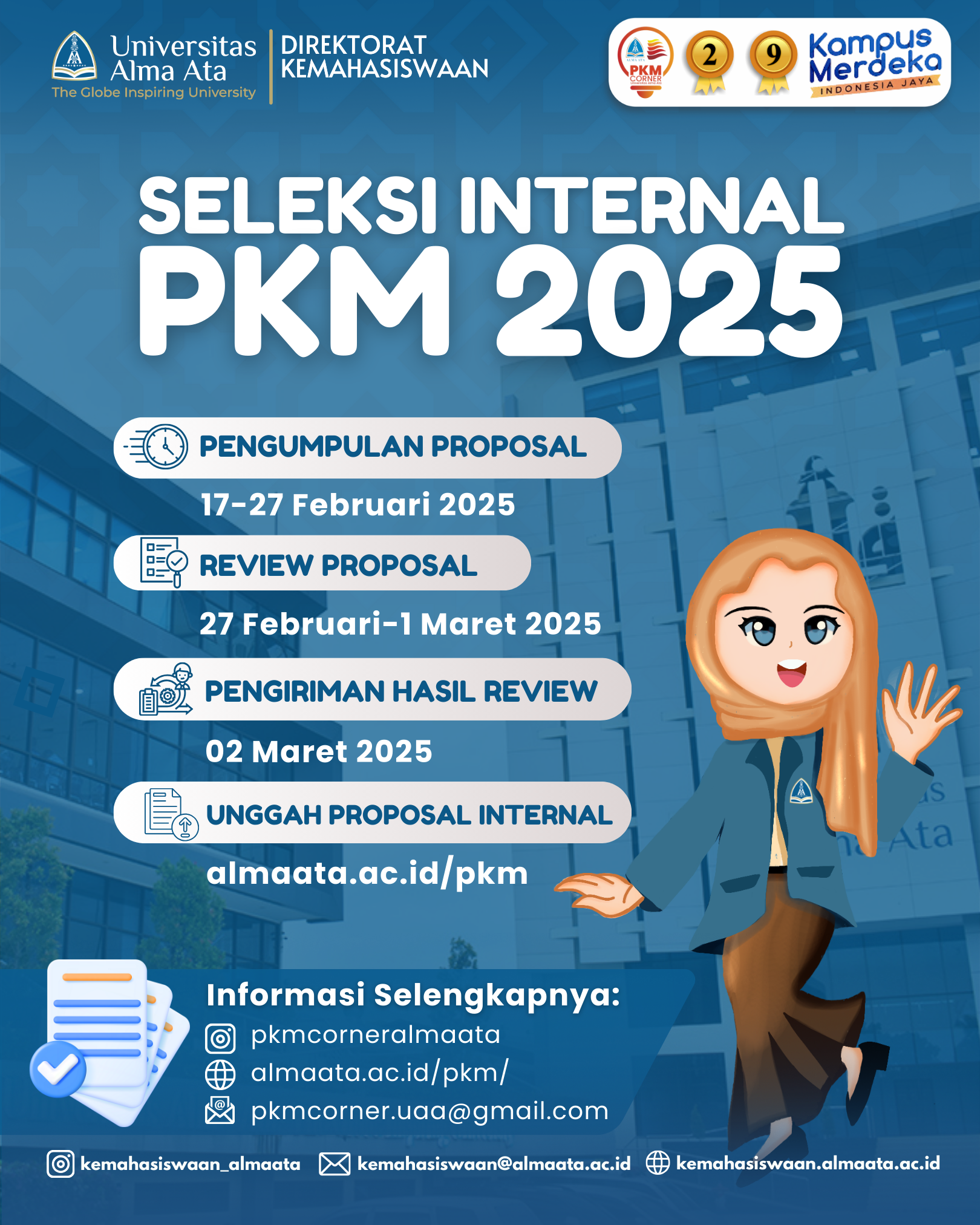 Seleksi Internal PKM 2025 Universitas Alma Ata